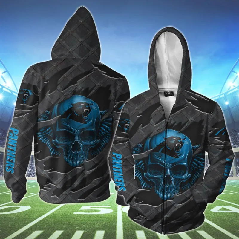 Carolina Panthers All Over Printed Sweater