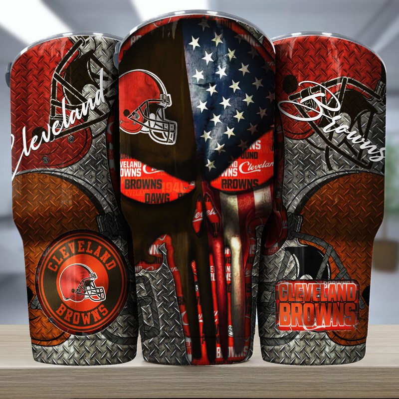 Cleveland Browns Tumbler Image 1