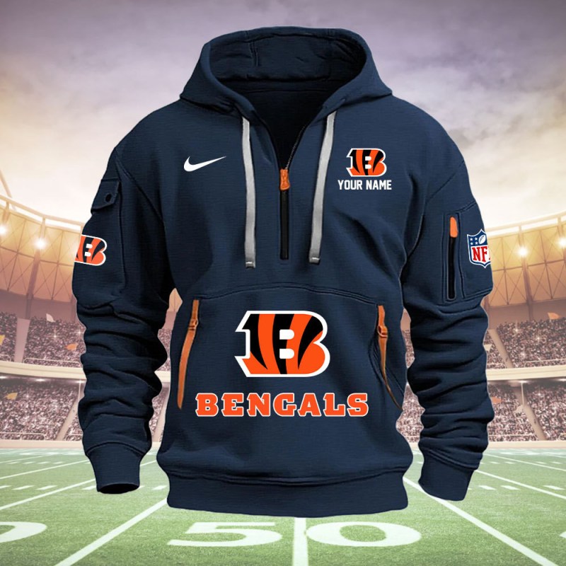 Cincinnati Bengals Hoodie Front View