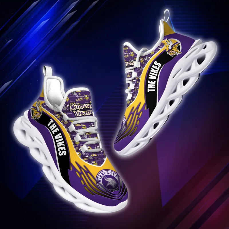 Minnesota Vikings Yezy Running Sneakers BB177 7 Minnesota Vikings Yezy Running Sneakers