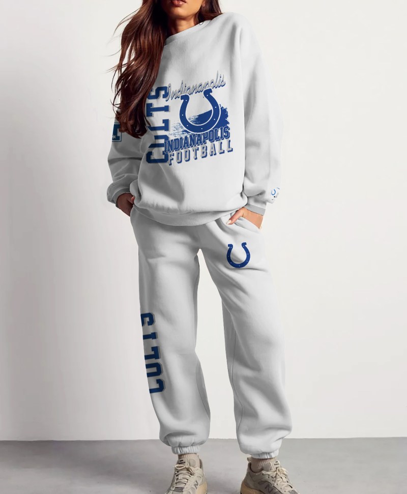 Indianapolis Colts Combo 3D Sweatsuit and Sweatpants