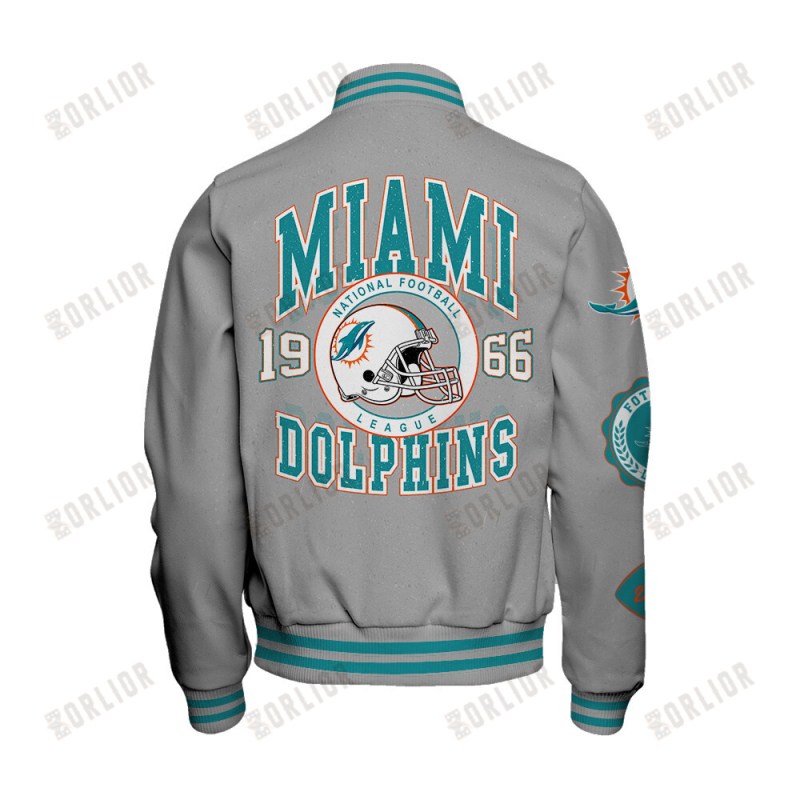 Miami Dolphins Varsity Jacket