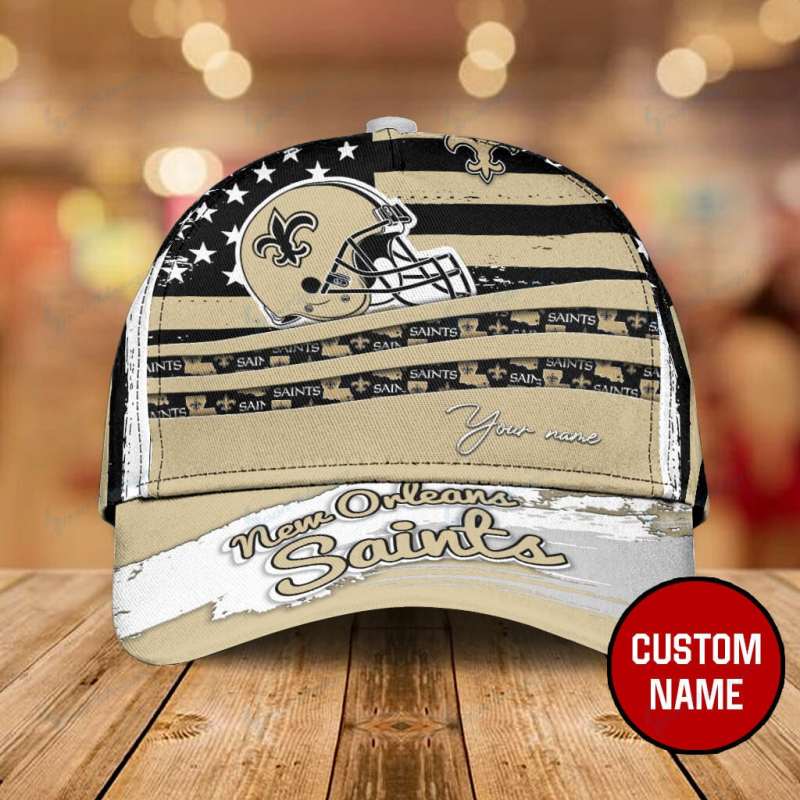 New Orleans Saints Personalized Classic Cap