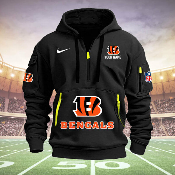 Cincinnati Bengals Hoodie in Use