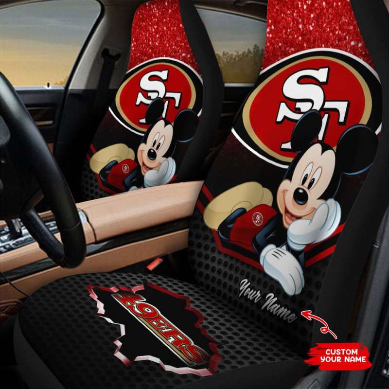 Durable San Francisco 49ers Car Seat Covers