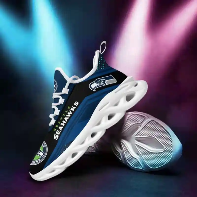 Seattle Seahawks Yezy Running Sneakers