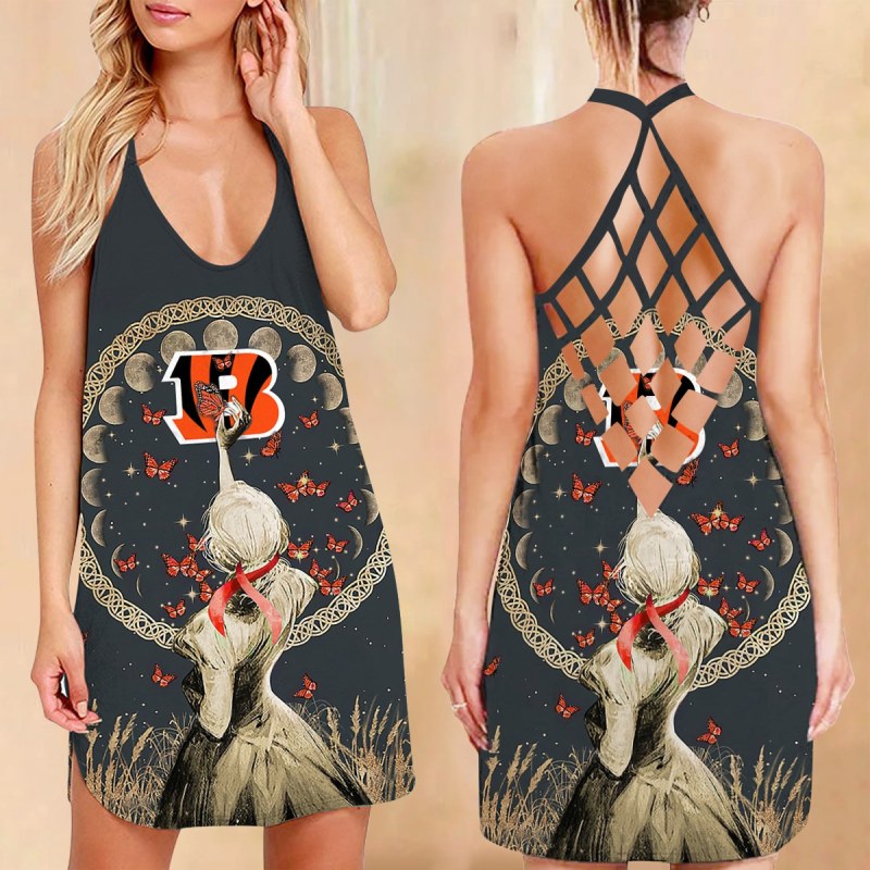 Cincinnati Bengals Criss-Cross Dress