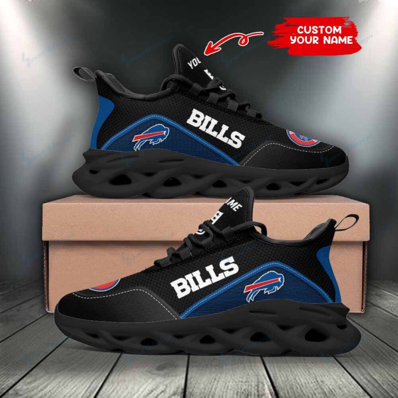 Buffalo Bills Personalized Yezy Running Sneakers SPD140 7 Buffalo Bills Personalized Yezy Sneakers Close-up
