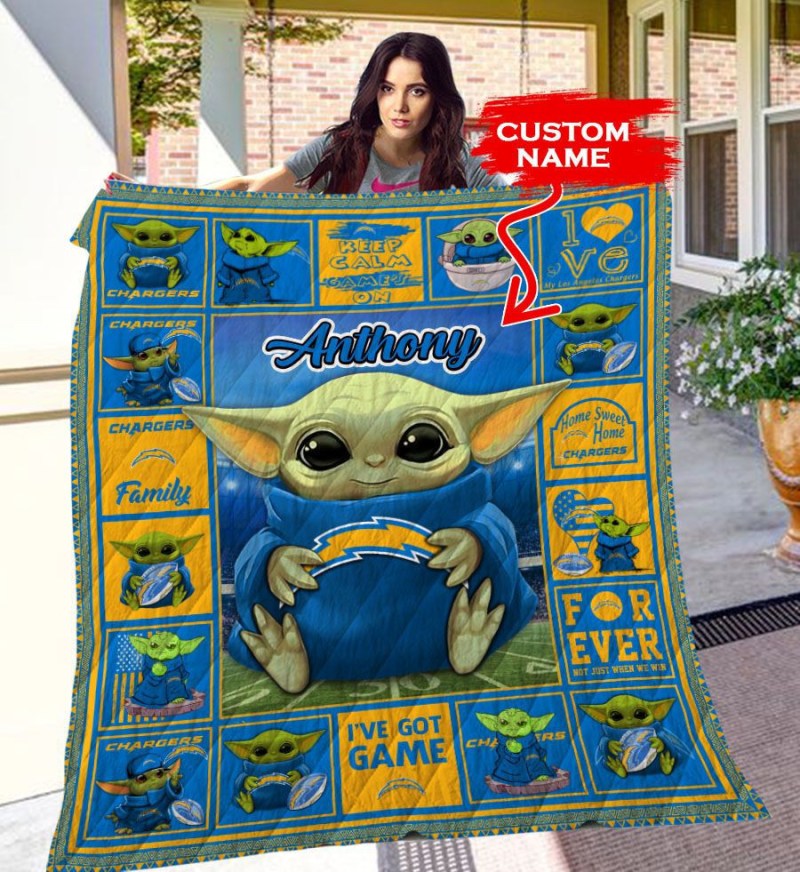 Los Angeles Chargers Quilt