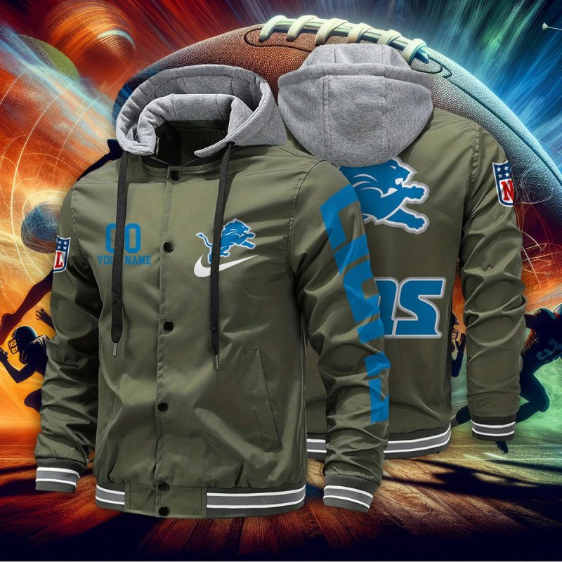 Detroit Lions Jacket Details