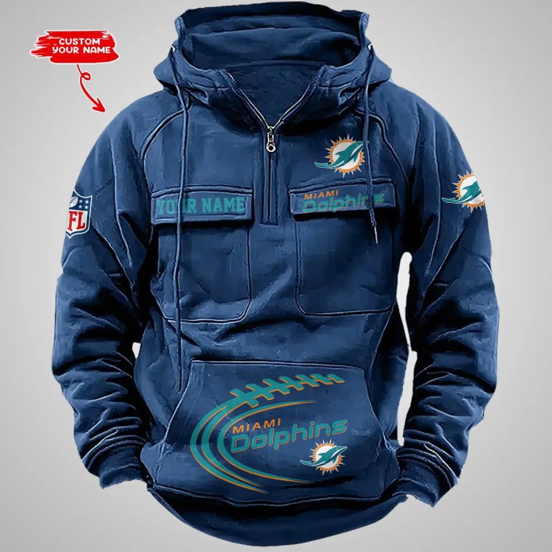 Miami Dolphins Hoodie Front View