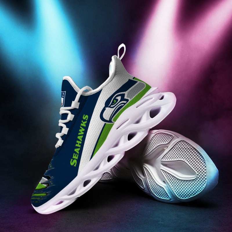 Seattle Seahawks Yezy Running Sneakers