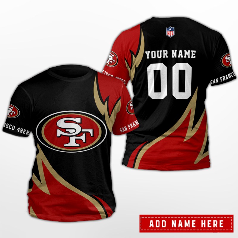 San Francisco 49ers Personalized T-Shirt