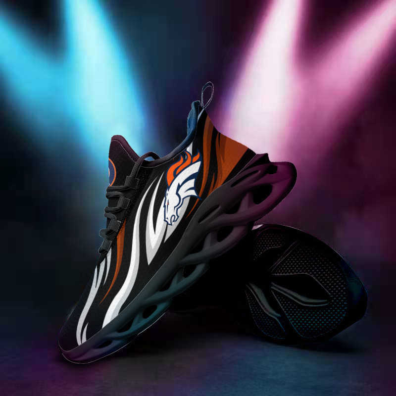Denver Broncos Sneakers Side View