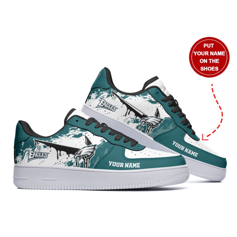 Philadelphia Eagles Personalized AF1 Shoes