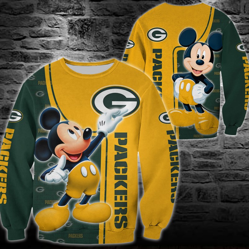Green Bay Packers Mickey All Over Printed 127
