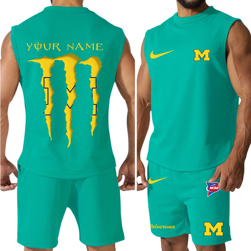Men's Jersey Tank Top and Shorts Set
