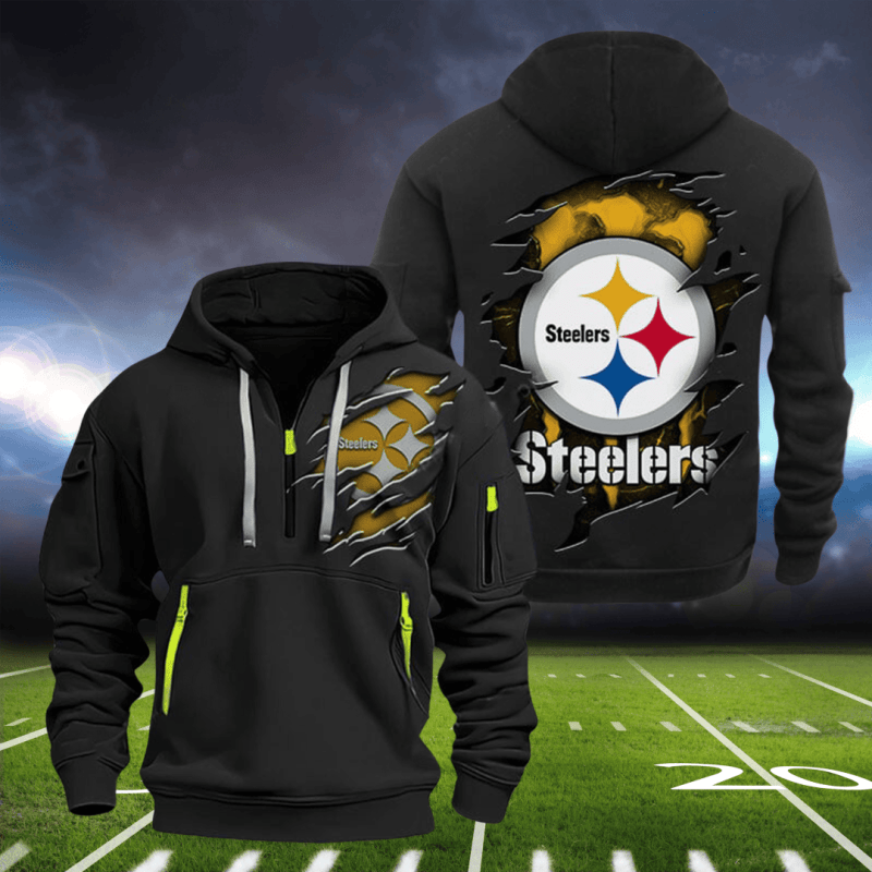 Stylish Quarter Zip Hoodie