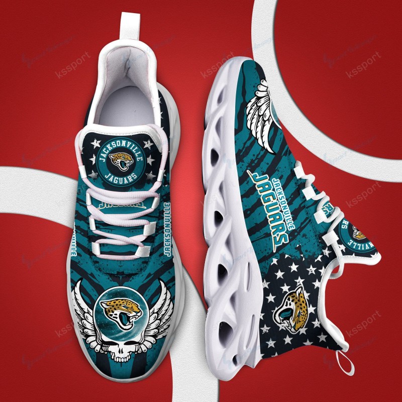 Jacksonville Jaguars Yezy Running Sneakers
