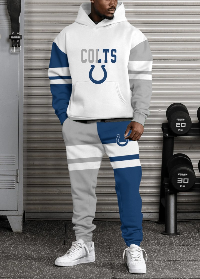 Indianapolis Colts Hoodie and Sweatpants Detail