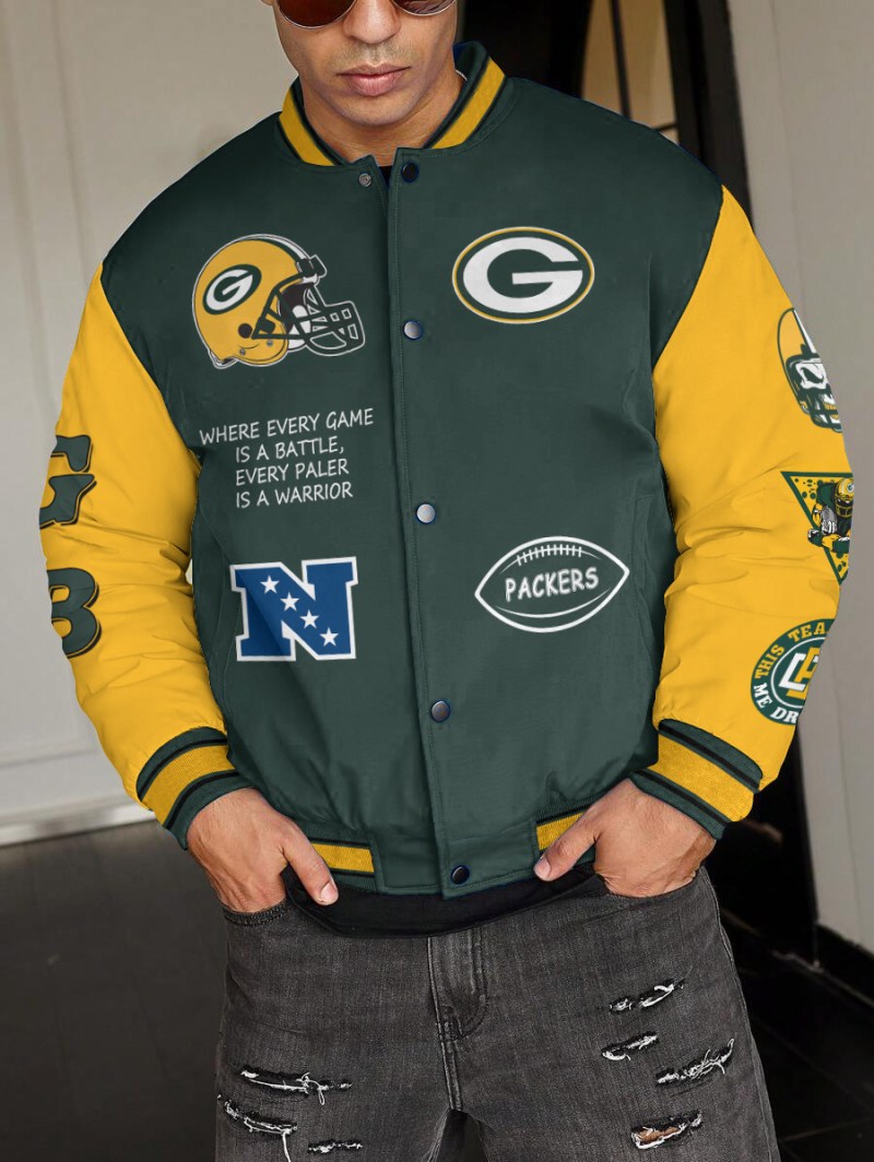 Green Bay Packers National Football League Varsity Jacket