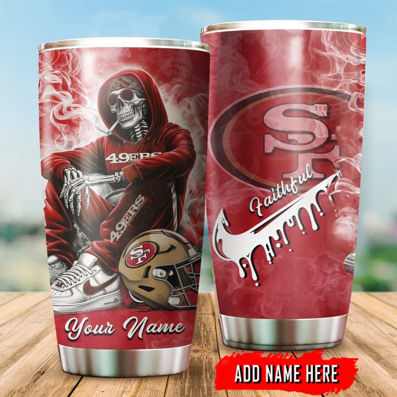 San Francisco 49ers Personalized Tumbler