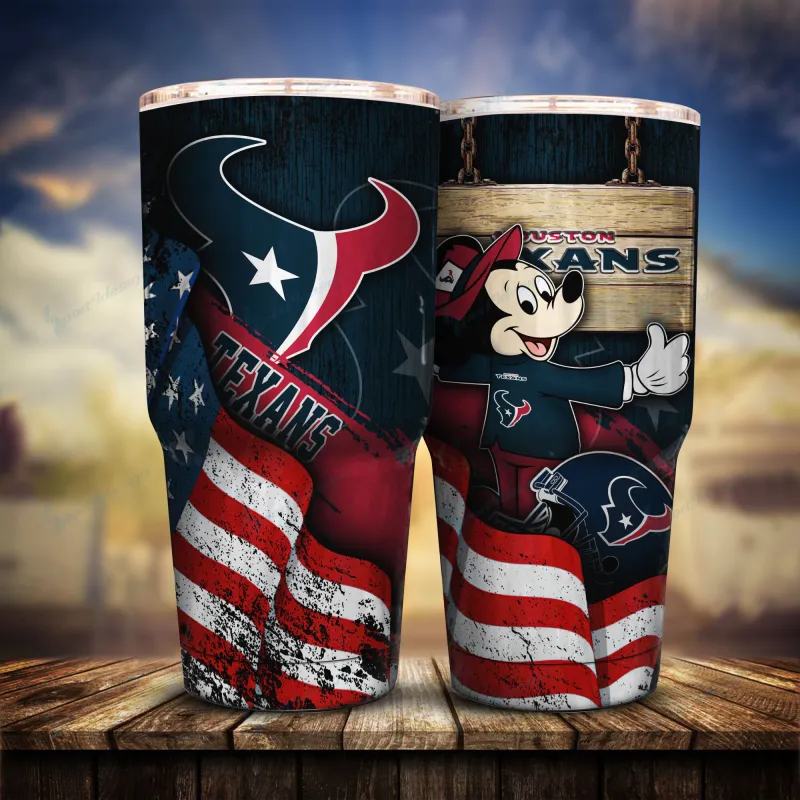 Houston Texans Tumbler Design 1