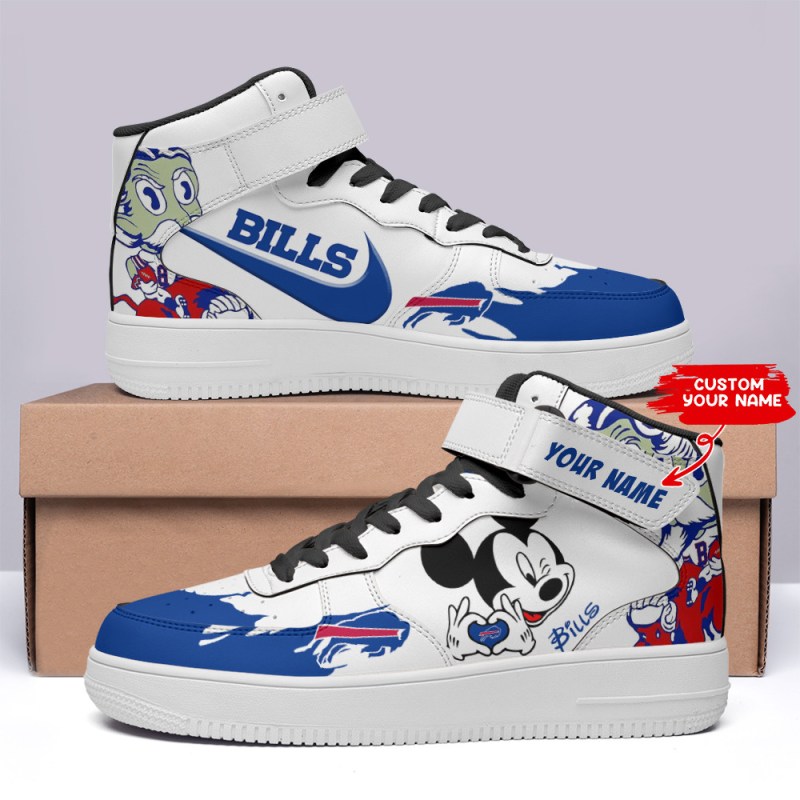Buffalo Bills High AF1 Sneaker Design