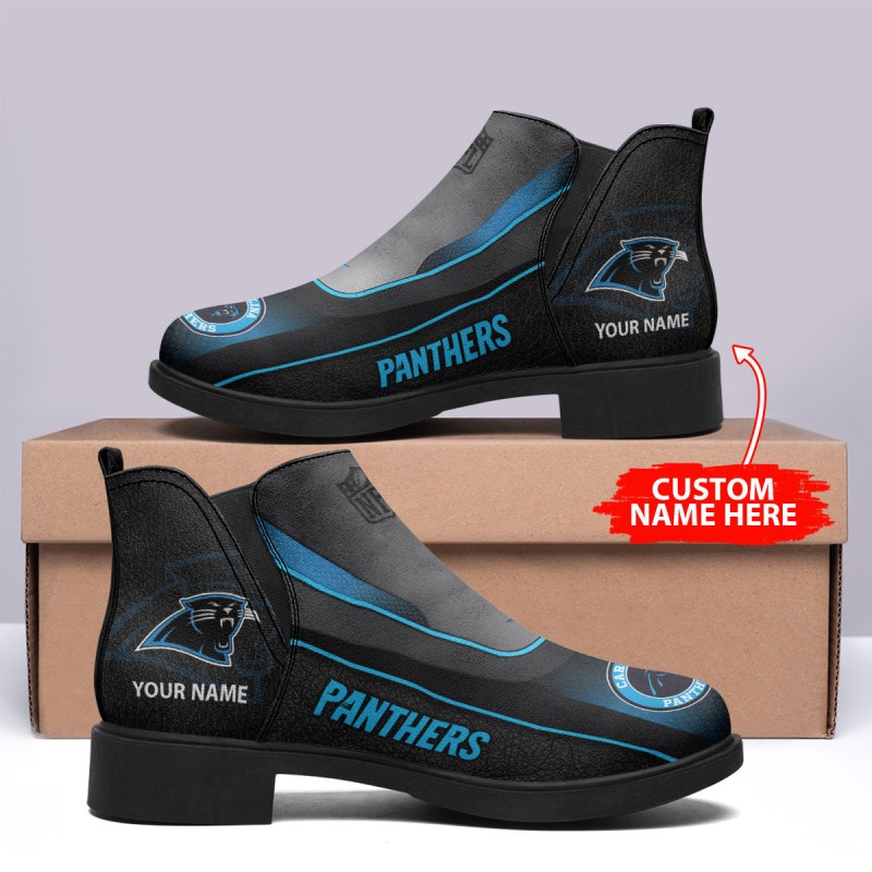 Carolina Panthers Short Boots