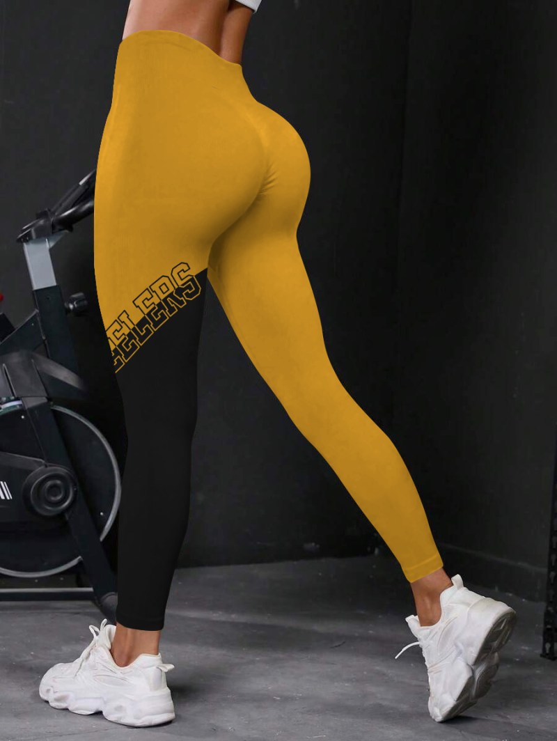 Pittsburgh Steelers High Waist Leggings Design