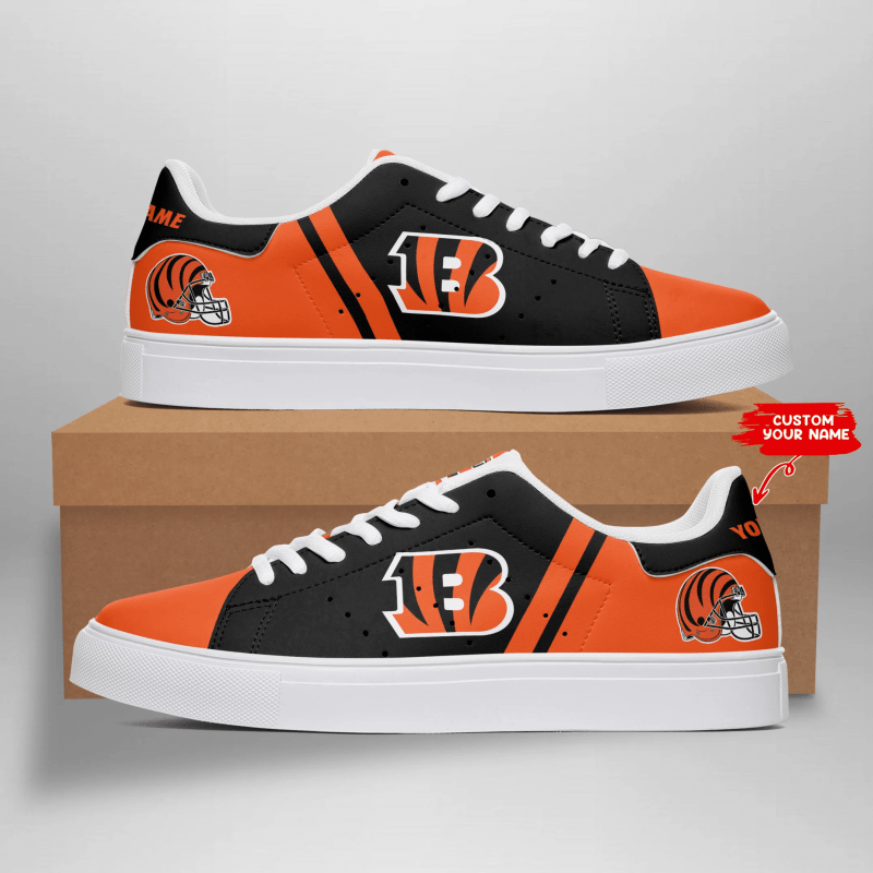 Cincinnati Bengals Personalized SS Custom Sneakers