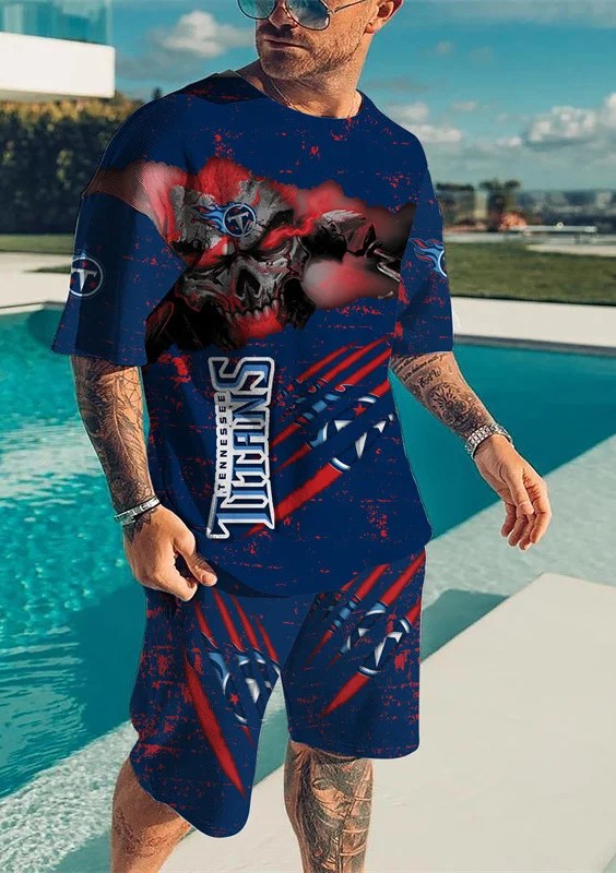 Tennessee Titans T-Shirt and Shorts