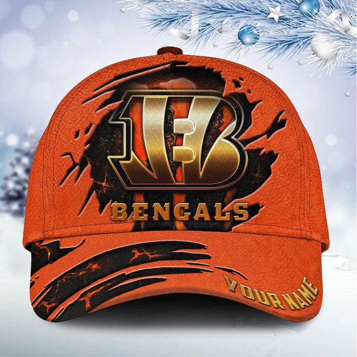 Cincinnati Bengals Personalized Classic Cap