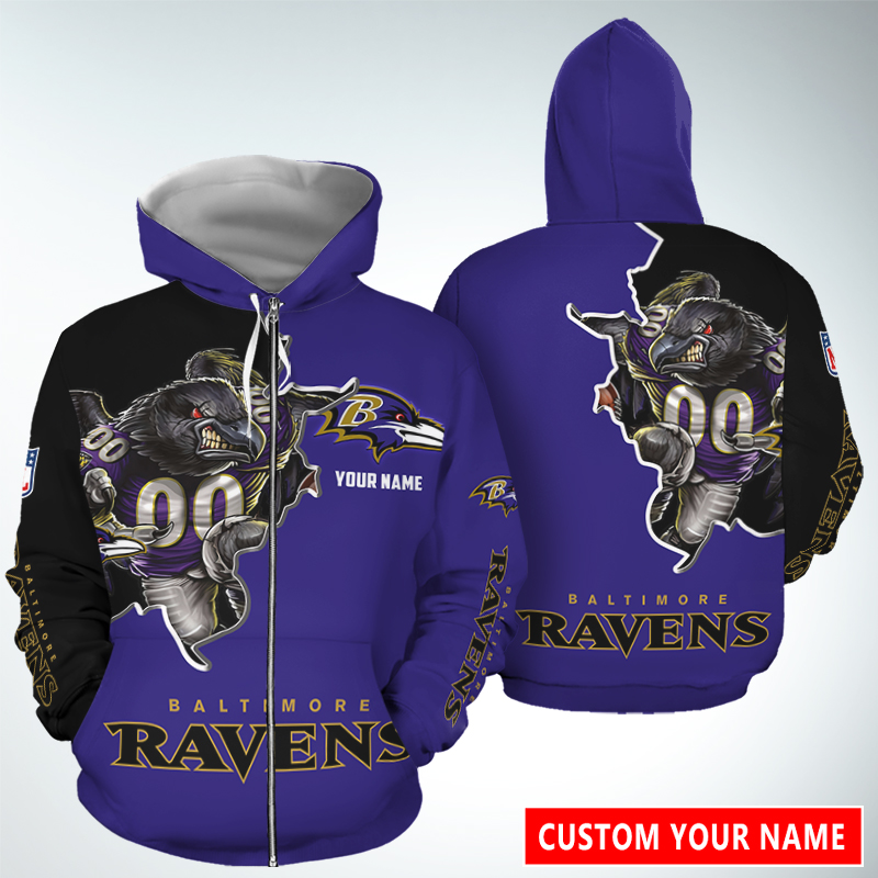 Baltimore Ravens Personalized Hoodie