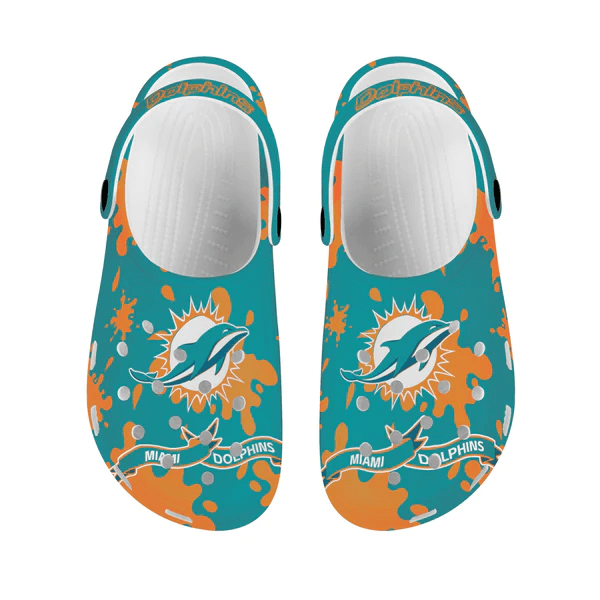 Miami Dolphins Crocs Limited Clog