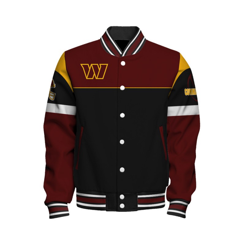 Washington Commanders Varsity Jacket