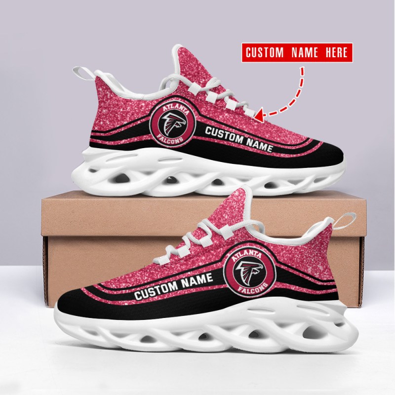 Atlanta Falcons Personalized Sneakers Image 3
