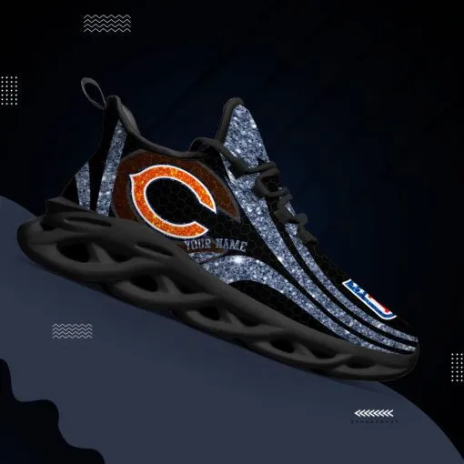 Chicago Bears Personalized Yezy Running Sneakers