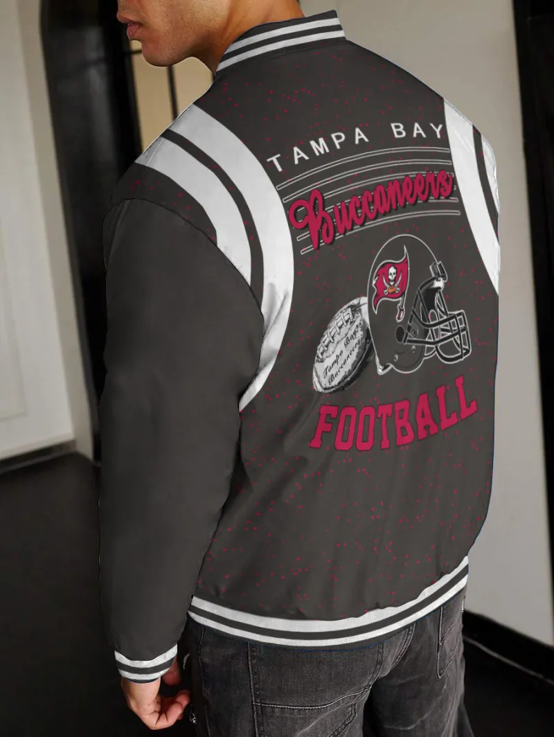 Tampa Bay Buccaneers Varsity Jacket Details
