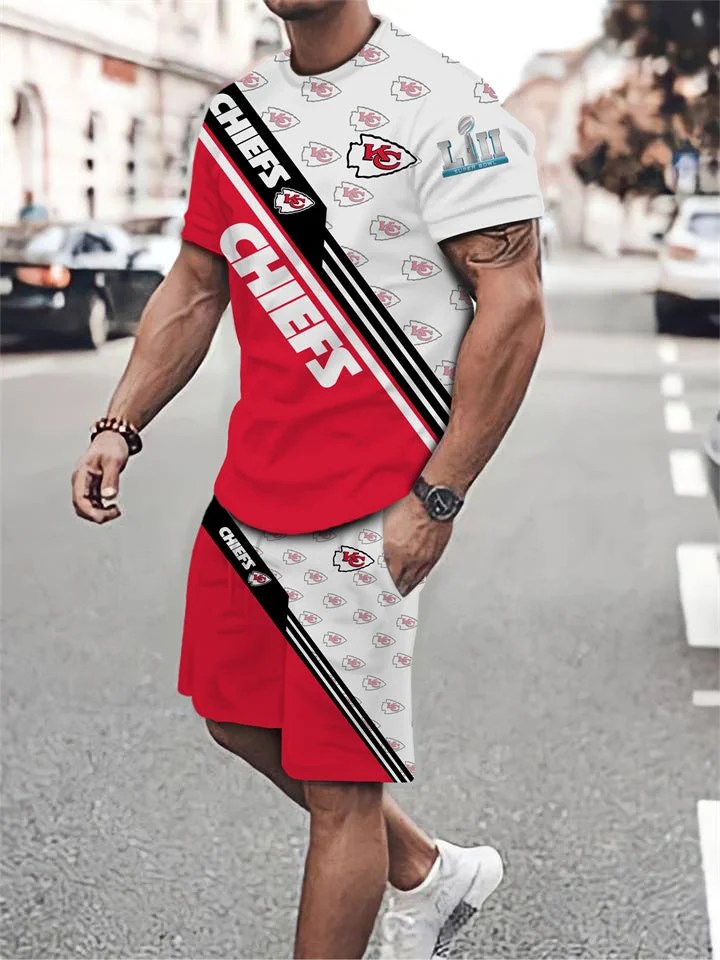 Kansas City Chiefs T-shirt and Shorts