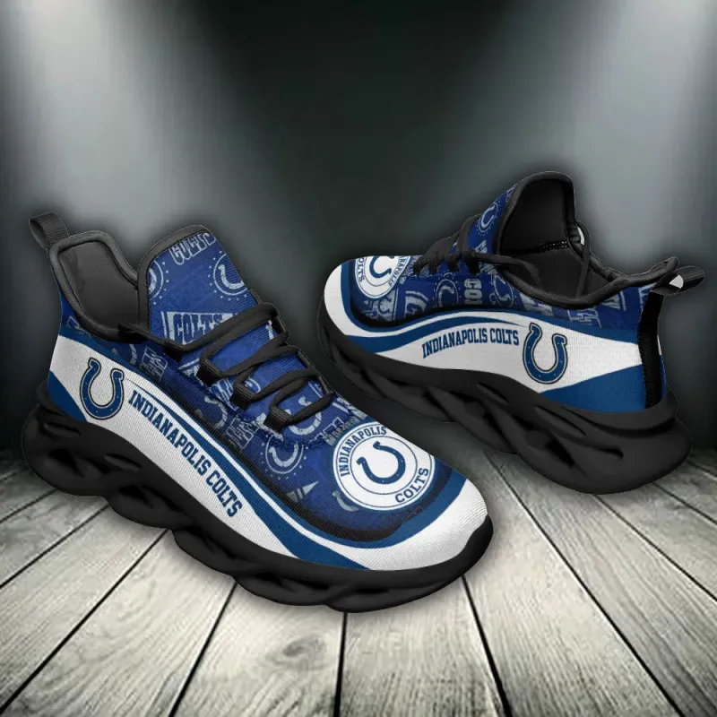 Indianapolis Colts Yezy Running Sneakers