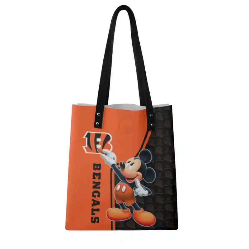 Cincinnati Bengals PU Tote Bag - Image 2