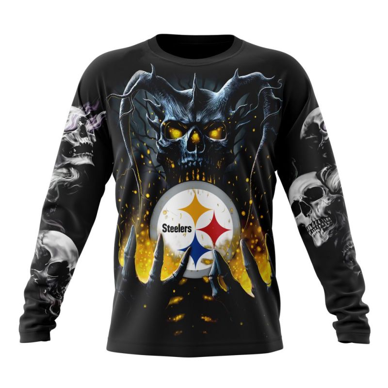 Pittsburgh Steelers Long Sleeve Front