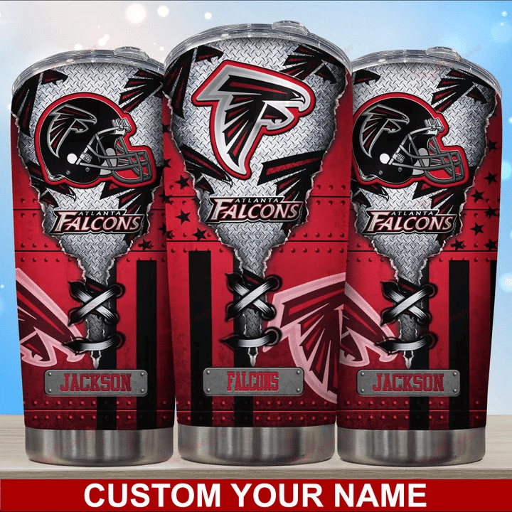 Atlanta Falcons Personalized Tumbler