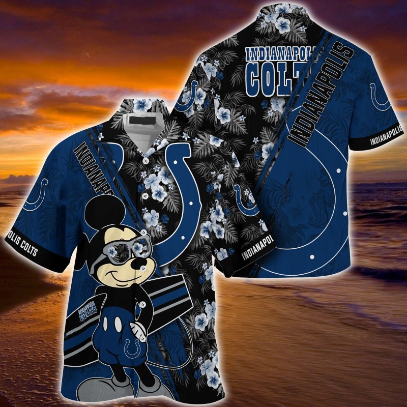 Indianapolis Colts Summer Hawaiian Shirt