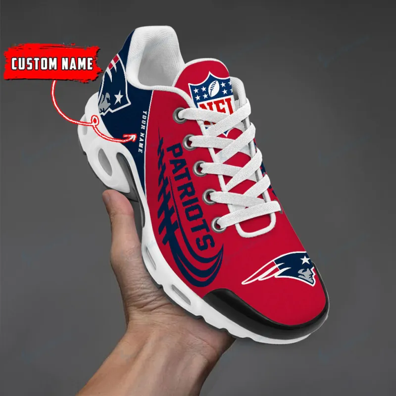 New England Patriots Sneakers Side View