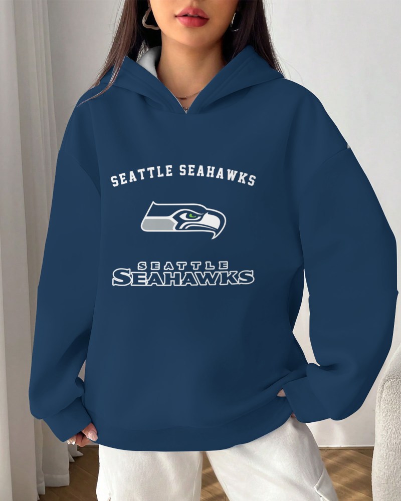 Seattle Seahawks Printed Hoodie