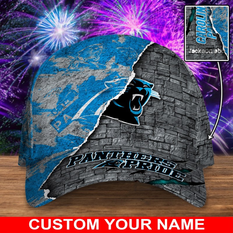 Carolina Panthers Personalized Classic Cap