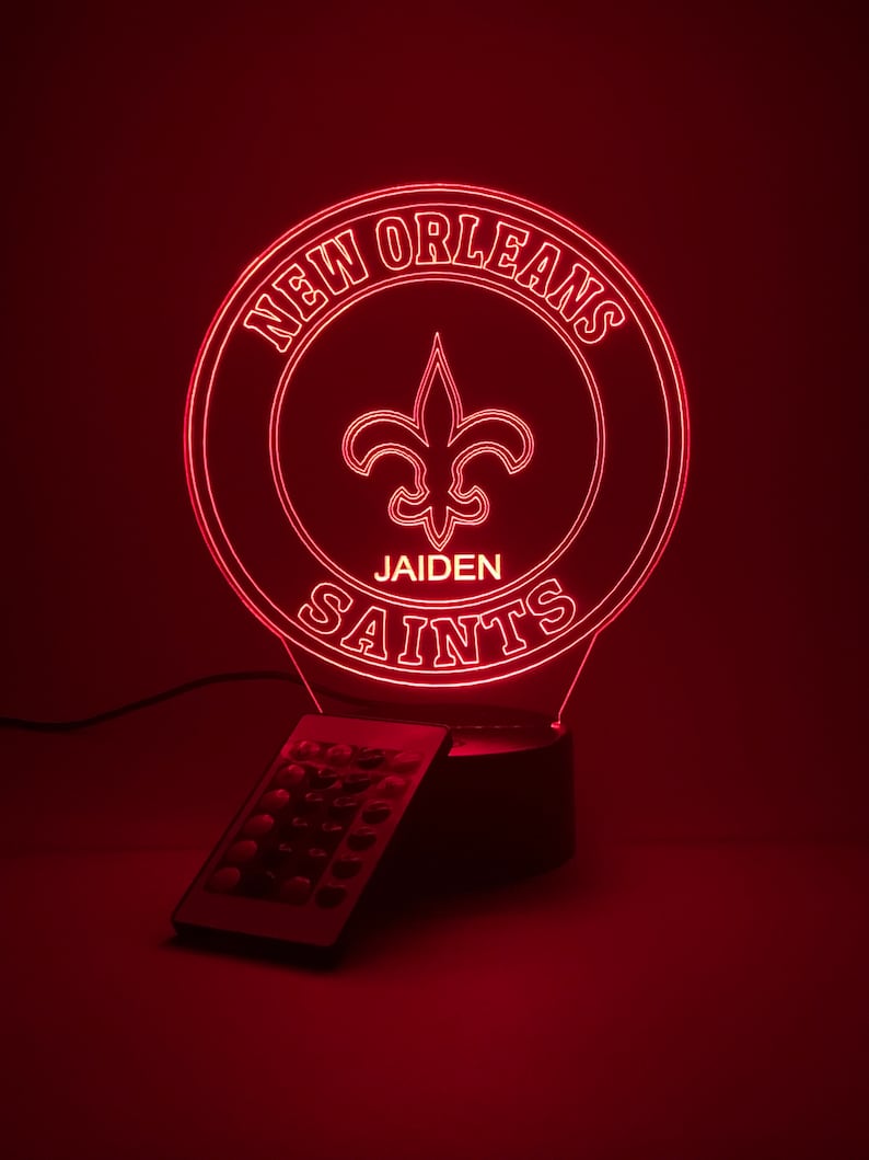 LED Lamp for New Orleans Saints