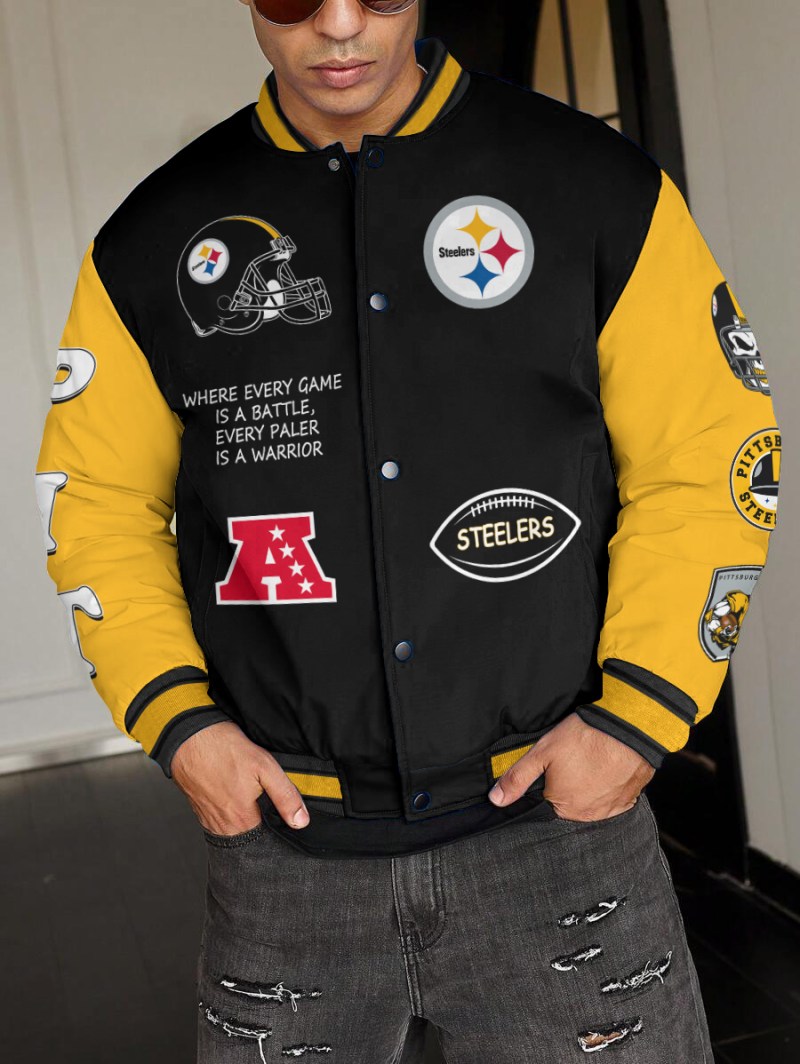 Pittsburgh Steelers Varsity Jacket